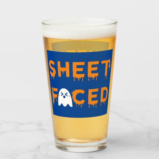 Blatt Orange Glas (Rückseite (gefüllt))