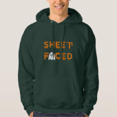Blatt Orange Hoodie (Vorderseite)