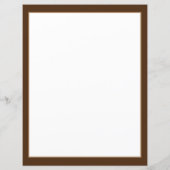 Blatt Papier aus braunen Streifen (Rückseite)