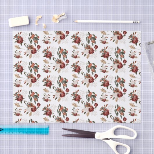 Blatt Papier für Blumengewebe und Botanisches Gewe (Handwerk)