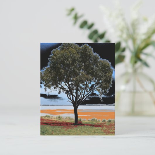 Blatt Papier für den See Beac Solo Tree (Stehend Vorderseite)