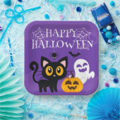 Blatt Papier Halloween Pappteller (Party)