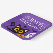 Blatt Papier Halloween Pappteller (Gewinkelt)