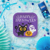 Blatt Papier Halloween Pappteller (Party)