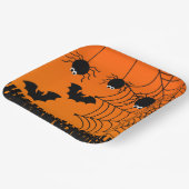 Blatt Papier Halloween Pappteller (Gewinkelt)