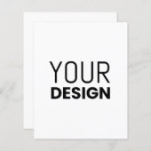 Blatt Papier [mehrere Formate] (Vorne/Hinten)