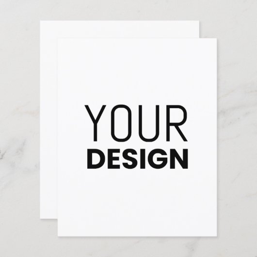 Blatt Papier [mehrere Formate] (Vorne/Hinten)