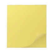 Blatt Papier Notizblock (Vorderseite)