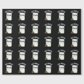 Blatt passiert Funny Paper Pub Dark BG Geschenkpapier (Flach)