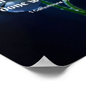 Blatt-Poster drucken. 20x20. Poster (Ecke)