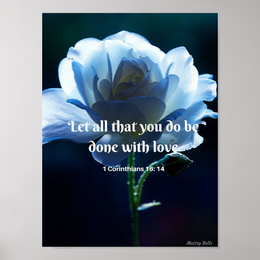 Blatt-Poster drucken. 20x20. Poster (Vorne)