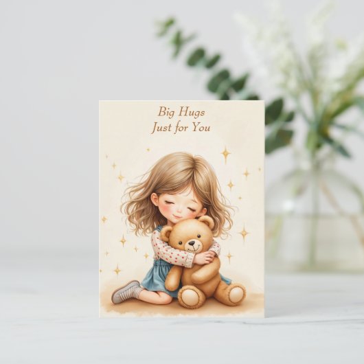 Blatt Postkarte (Stehend Vorderseite)