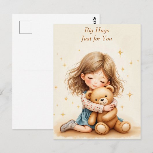 Blatt Postkarte (Vorne/Hinten)