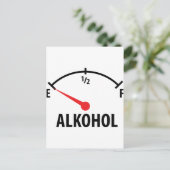 Blatt Postkarte (Stehend Vorderseite)