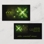 Blatt-Prämien-Perle des Öko-311 Visitenkarte (Vorne/Hinten)