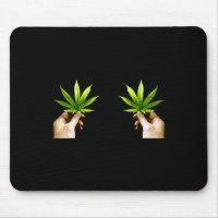 Blatt S Brust Lustiger Pott Weed Blätter Weihnacht
