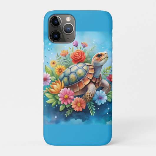 Blatt-Schildkröte Case-Mate iPhone Hülle (Rückseite)