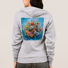 Blatt-Schildkröte Hoodie
