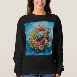Blatt-Schildkröte Sweatshirt