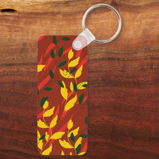 Blatt Schlüsselanhänger (Rückseite)