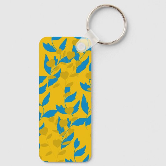 Blatt Schlüsselanhänger (Rückseite)