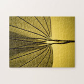 Blatt-Skelett Puzzle (Horizontal)