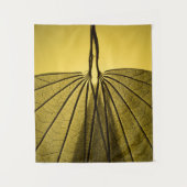 Blatt-Skelett Wandteppich (Vorderseite)