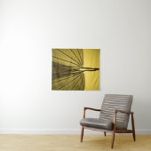 Blatt-Skelett Wandteppich (Beispiel (Horizontal))