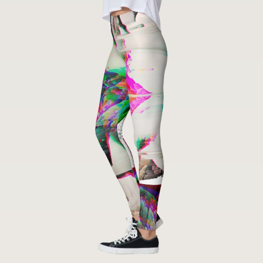 Blatt stieg auf leggings (Links)