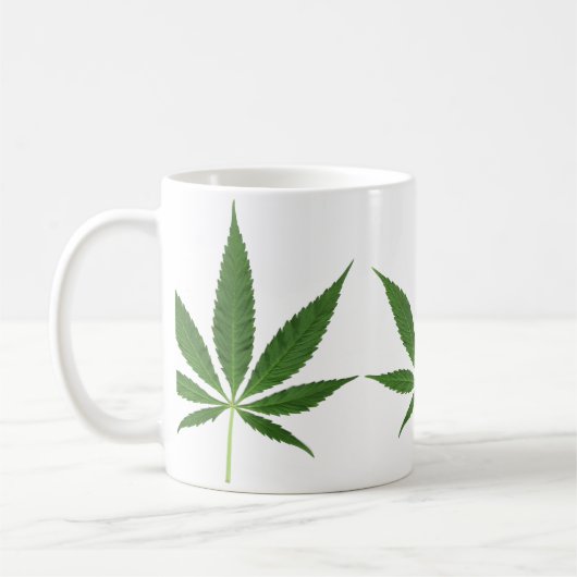 Blatt-Tasse Kaffeetasse (Links)