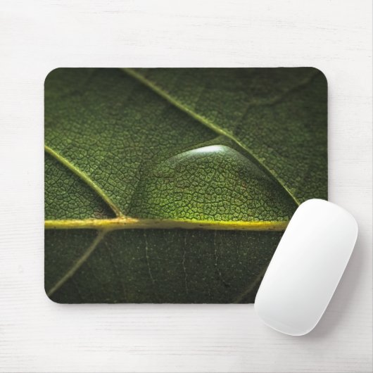 Blatt-Tröpfchen Mousepad (Mit Mouse)