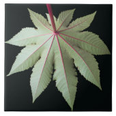 Blatt und Stamm Fliese (Vorderseite)