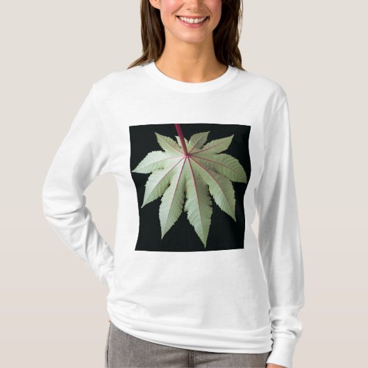Blatt und Stamm T-Shirt (Vorderseite)