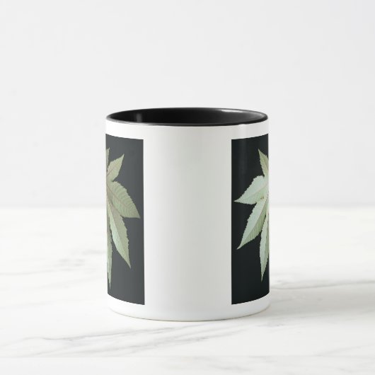 Blatt und Stamm Tasse (Zentrum)