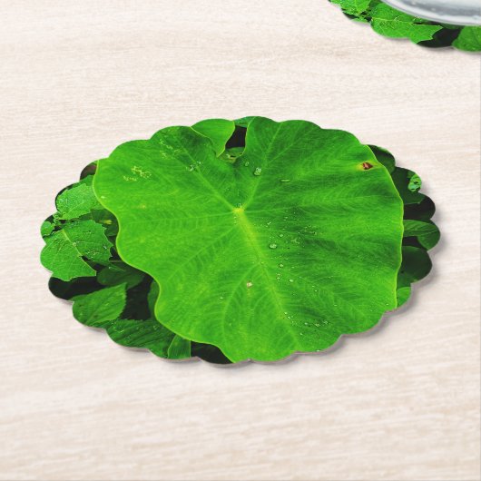 Blatt Untersetzer (angewinkelt)