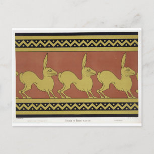 Blatt VII von "Studien in Design", c.1874-76 (bele Postkarte