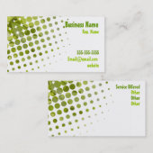 Blatt-Visitenkarte Visitenkarte (Vorne/Hinten)