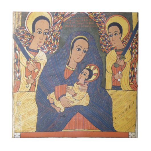 Blatt von Evangelien Gunda Gunde Fliese (Vorderseite)