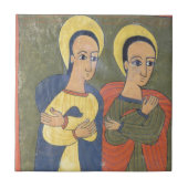 Blatt von Evangelien Gunda Gunde Fliese (Vorderseite)