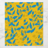 Blatt Weinetikett (Einzelnes Label)