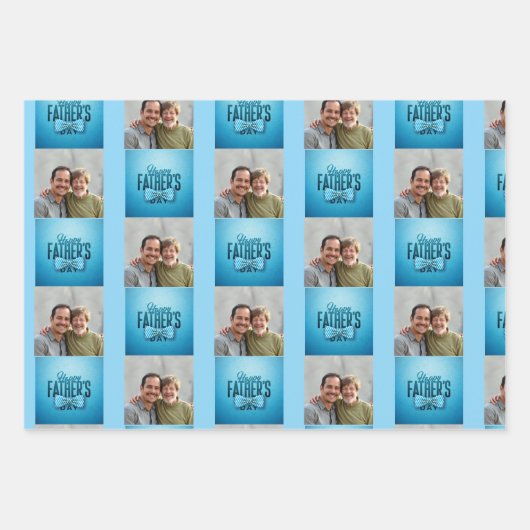 Blatt zum Blauen Foto des Vaters (Vorderseite)