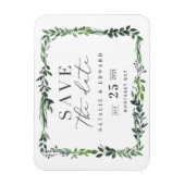 BlattAquarellbild speichern den Dattelmagnet Magnet (Vertikal)