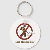 Blattbläser blasen schlüsselanhänger (Vorderseite)