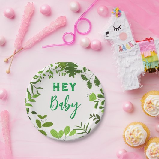 Blattdruck Pappteller (Party)