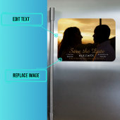 Blätter 02 Save the Date Magnet