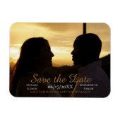 Blätter 02 Save the Date Magnet (Horizontal)