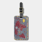 Blätter 1-8: Air France Gepäckanhänger (Vorderseite vertikal)