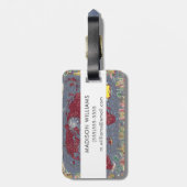 Blätter 1-8: Air France Gepäckanhänger (Rückseite vertikal)