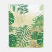 BLÄTTER 2 FLEECEDECKE (Vorderseite)