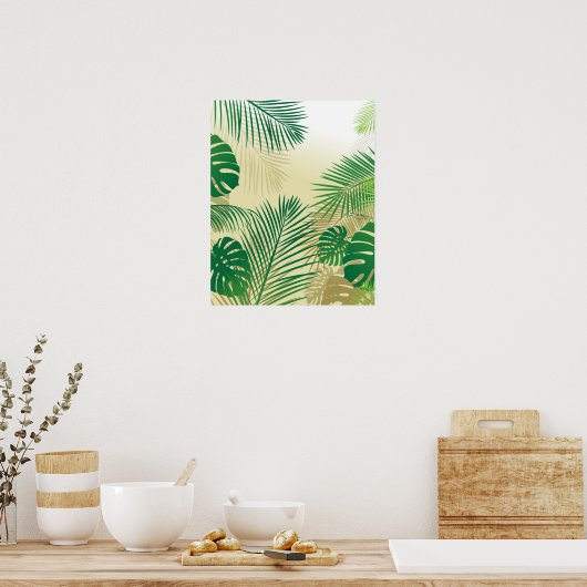 BLÄTTER 2 POSTER (Küche)